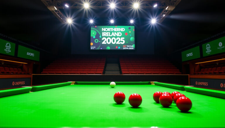 Snooker Northern Ireland Open 2025: TV ja tulokset